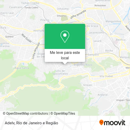 Adelv mapa