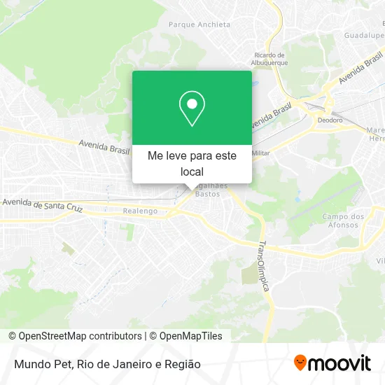 Mundo Pet mapa