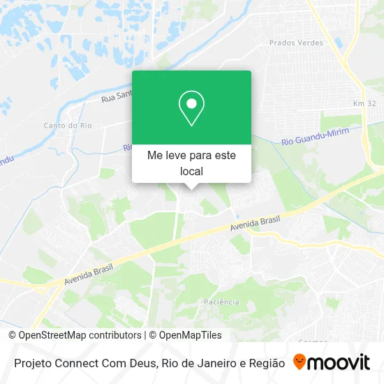 Projeto Connect Com Deus mapa