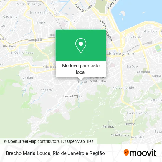 Brecho Maria Louca mapa