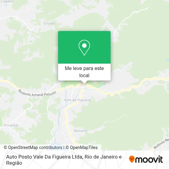 Auto Posto Vale Da Figueira Ltda mapa