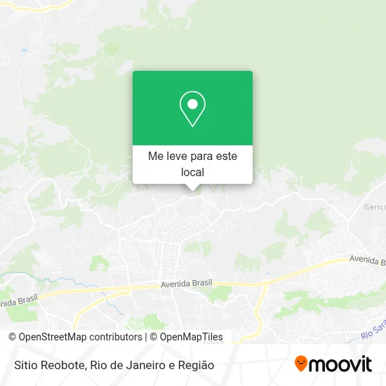 Sitio Reobote mapa