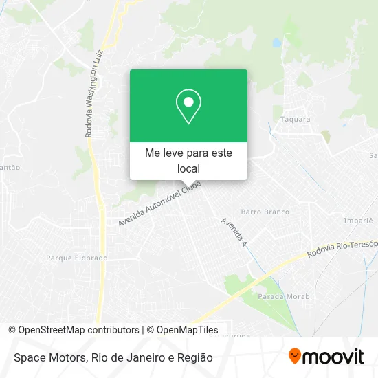Space Motors mapa