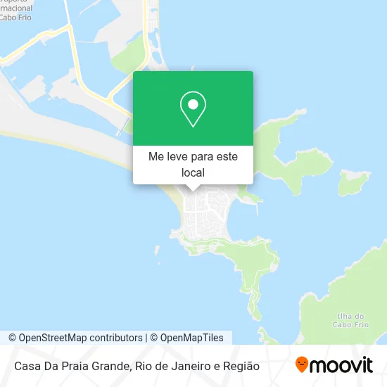Casa Da Praia Grande mapa