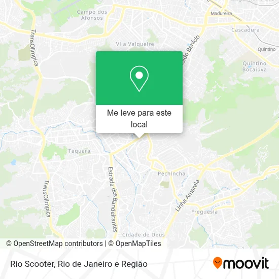 Rio Scooter mapa