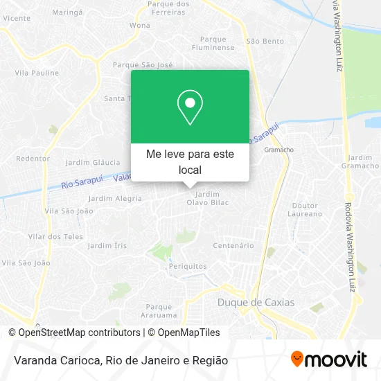Varanda Carioca mapa