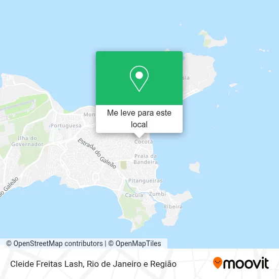 Cleide Freitas Lash mapa