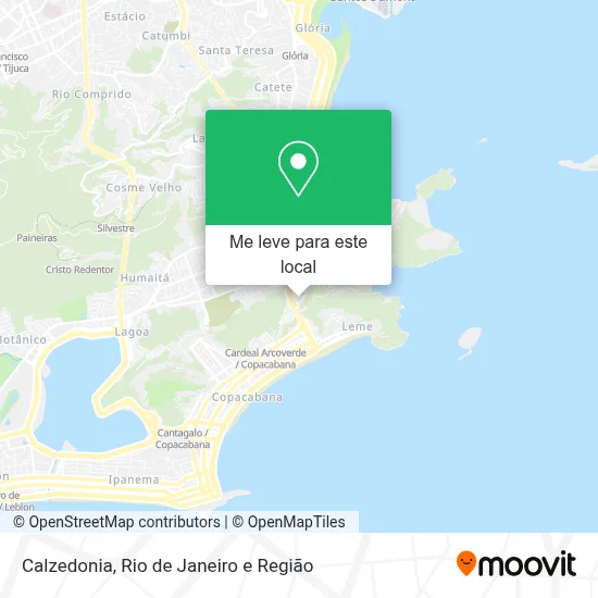 Calzedonia mapa