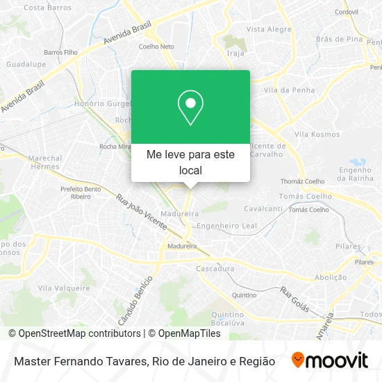 Master Fernando Tavares mapa