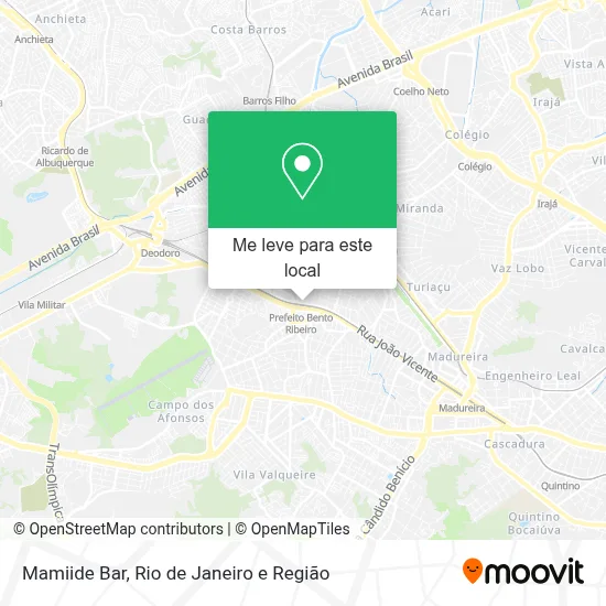 Mamiide Bar mapa
