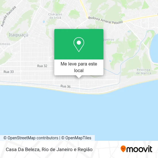 Casa Da Beleza mapa