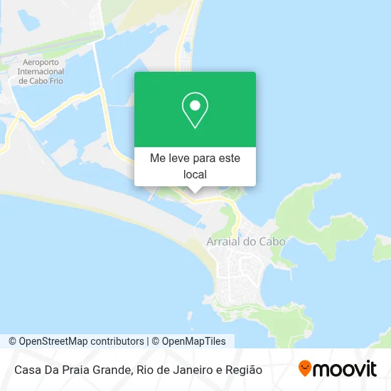 Casa Da Praia Grande mapa