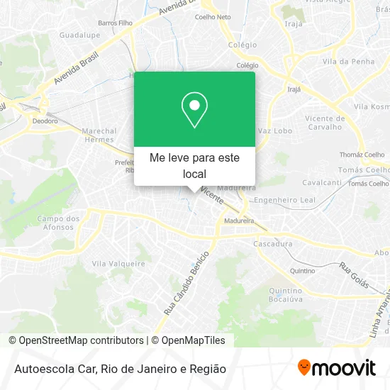 Autoescola Car mapa