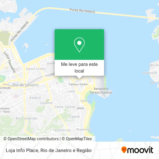 Loja Info Place mapa