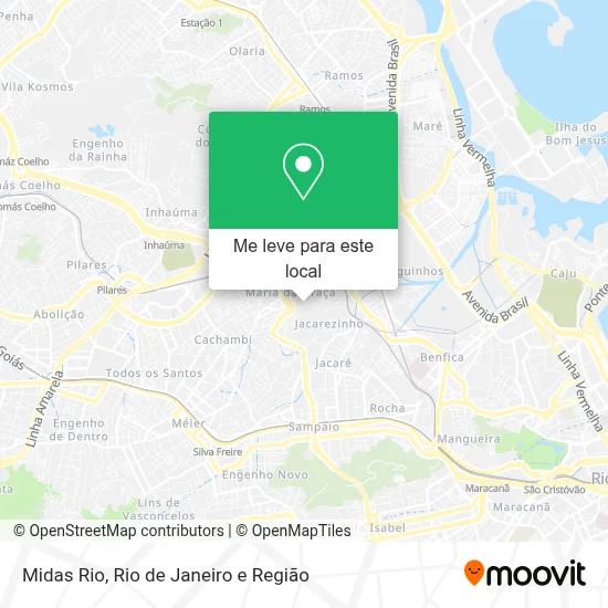 Midas Rio mapa