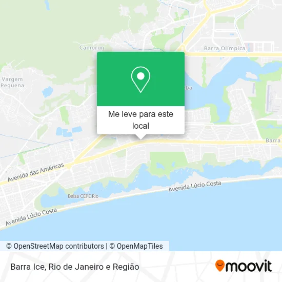 Barra Ice mapa