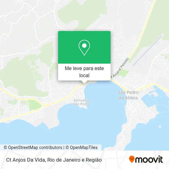 Ct Anjos Da Vida mapa