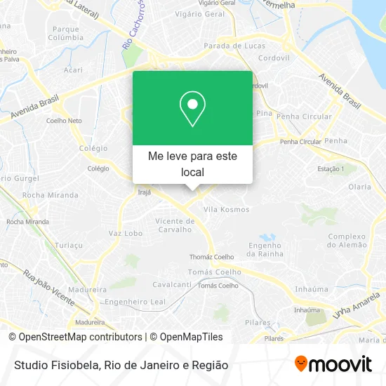 Studio Fisiobela mapa