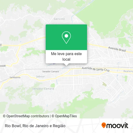 Rio Bowl mapa