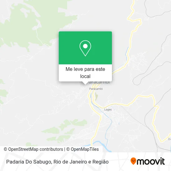 Padaria Do Sabugo mapa