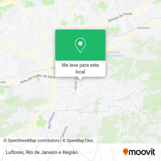 Luflores mapa