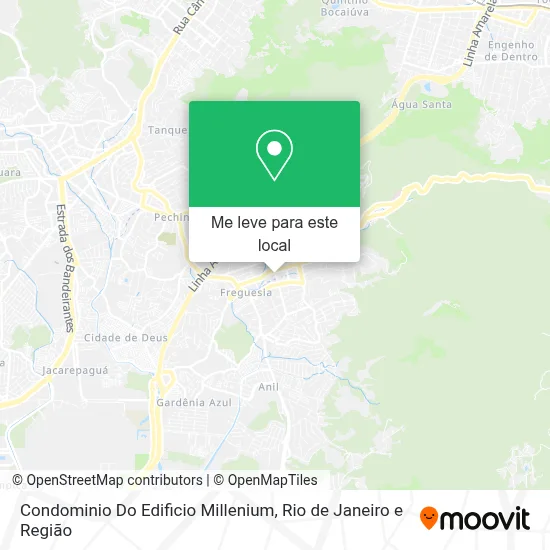 Condominio Do Edificio Millenium mapa
