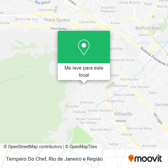 Tempero Do Chef mapa