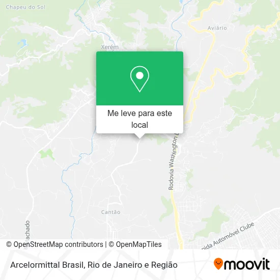 Arcelormittal Brasil mapa