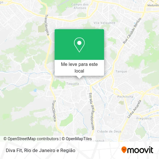Diva Fit mapa