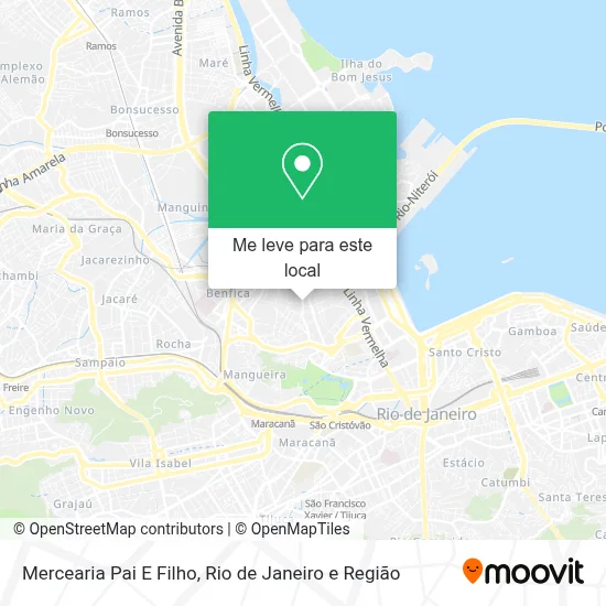 Mercearia Pai E Filho mapa