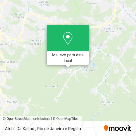 Ateliê Da Kalindi mapa