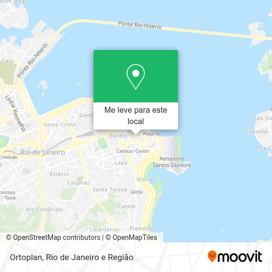 Ortoplan mapa