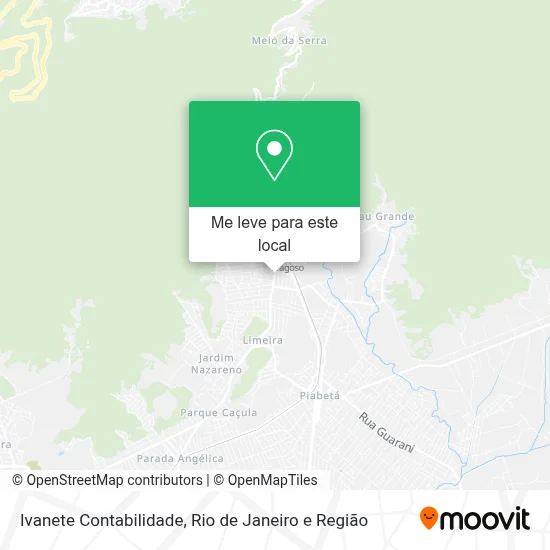Ivanete Contabilidade mapa