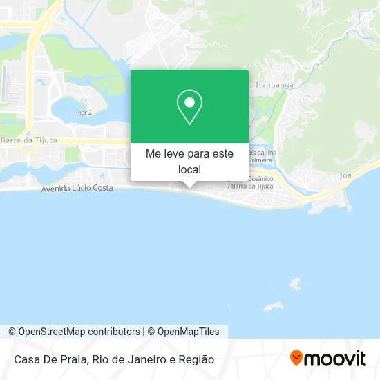 Casa De Praia mapa