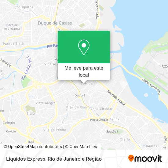 Liquidos Express mapa