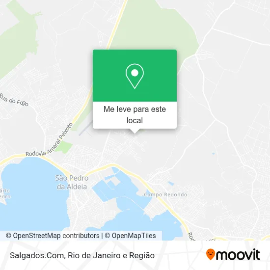 Salgados.Com mapa