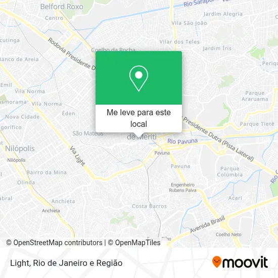Light mapa