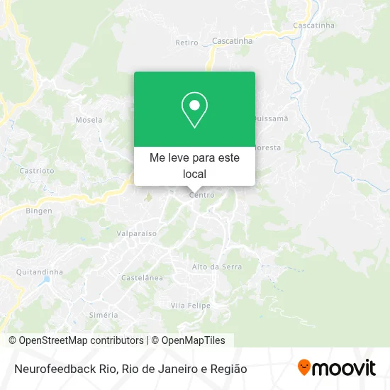 Neurofeedback Rio mapa