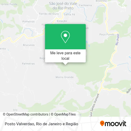 Posto Valverdao mapa