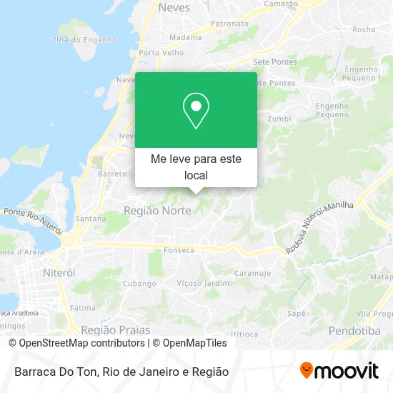 Barraca Do Ton mapa
