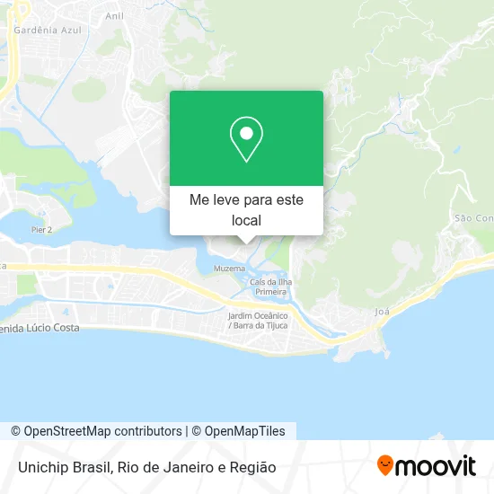 Unichip Brasil mapa