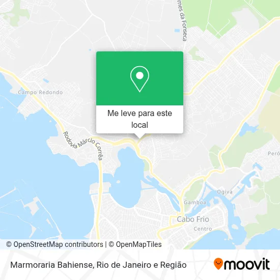 Marmoraria Bahiense mapa
