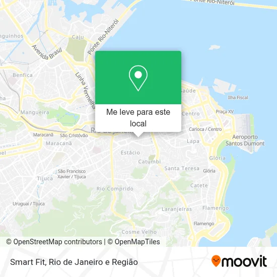 Smart Fit mapa