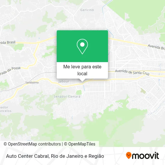 Auto Center Cabral mapa