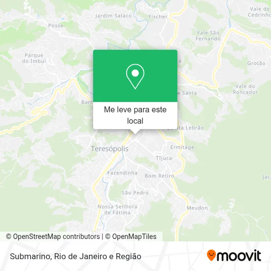 Submarino mapa