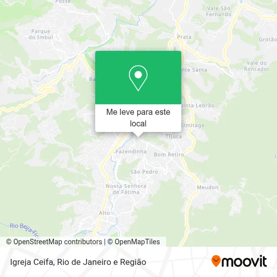Igreja Ceifa mapa
