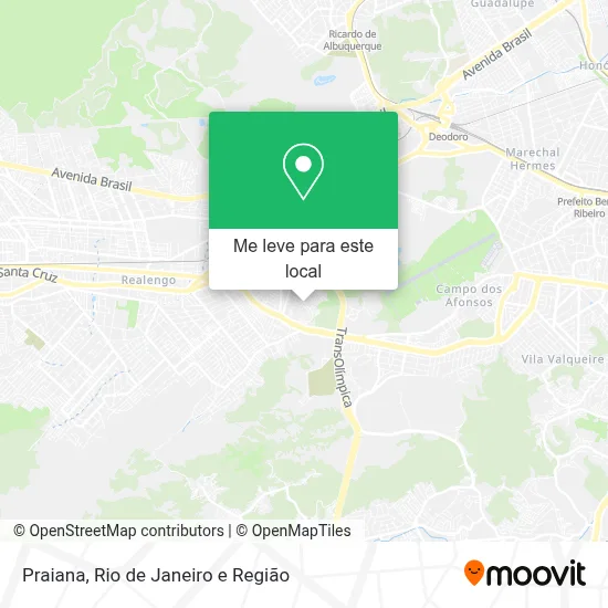 Praiana mapa