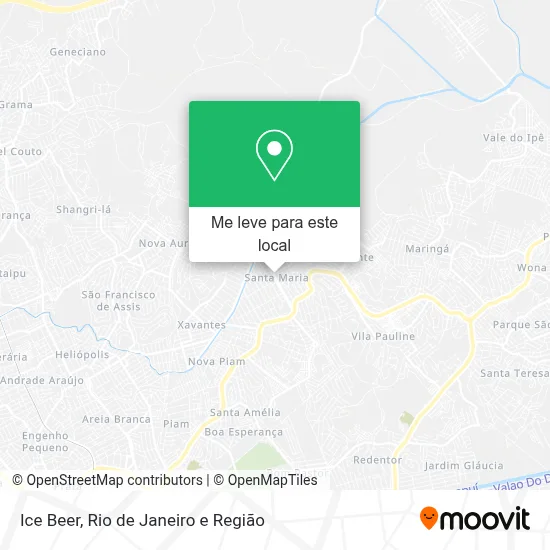 Ice Beer mapa