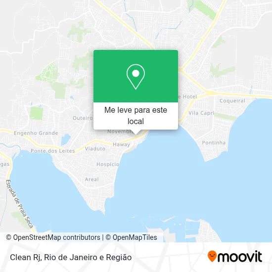 Clean Rj mapa