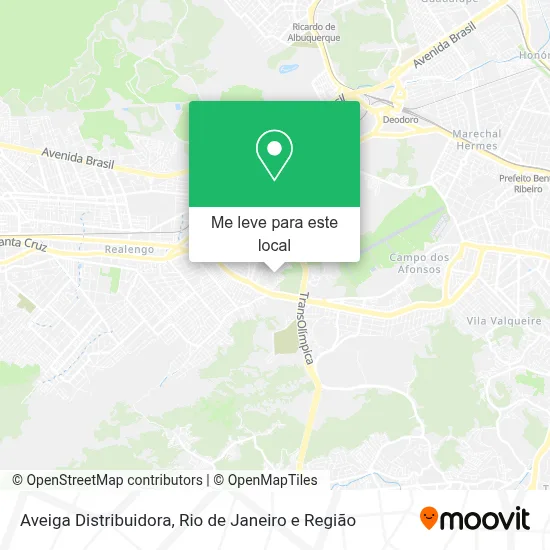 Aveiga Distribuidora mapa